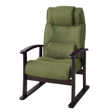 ソファー リクライニング 一人用 おしゃれ リラックスチェア リクライニングチェア 椅子 リビング インテリア 家具 グリーン ブラウン グレー 緑 茶色 灰色｜beway-co-ltd｜02