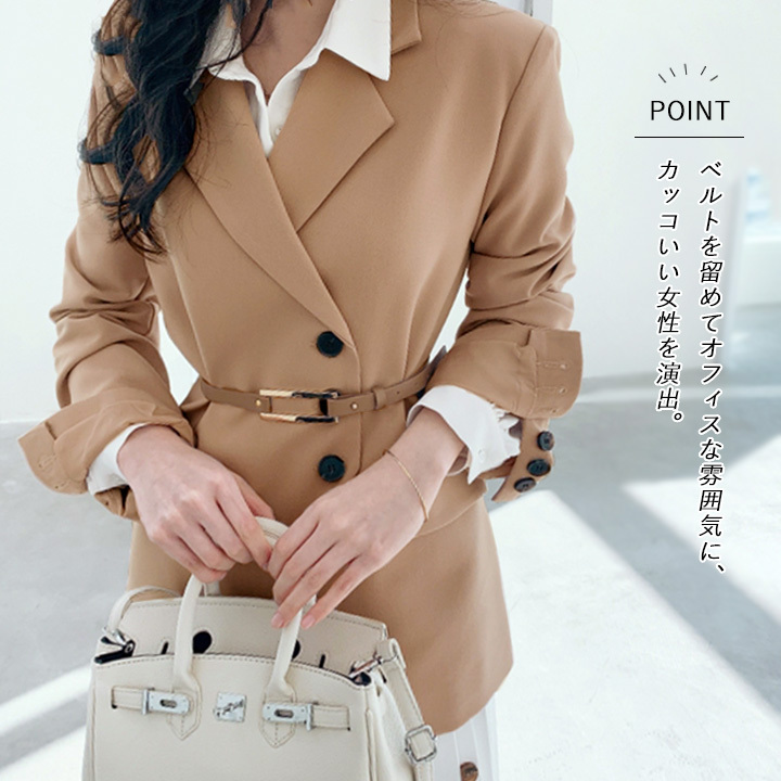 楽天市場】テーラード ジャケット レディース 大きいサイズ おしゃれ きれいめ セレモニー オフィス ビジネス OL 仕事着 リクルート ブラウン 韓国  カーキ 春 秋 冬 20代 30代 40代 50代 : Like Fashion
