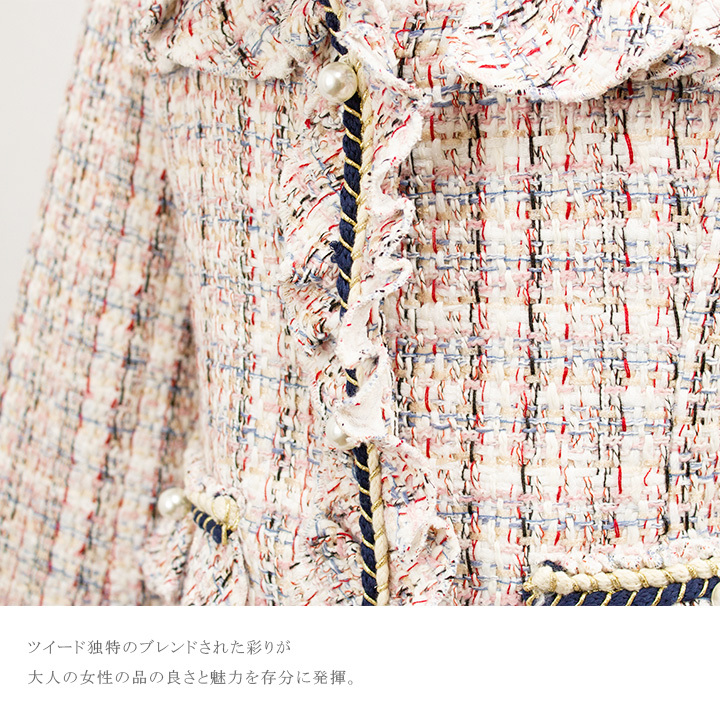 RED VALENTINO - 新品未使用 RED VALENTINO ツイードジャケット