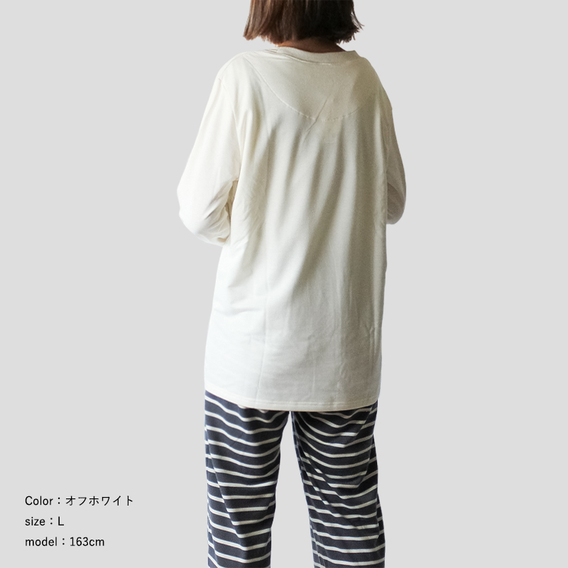 PEANUTS スヌーピー パジャマ ルームウェア スウェット 上下セット