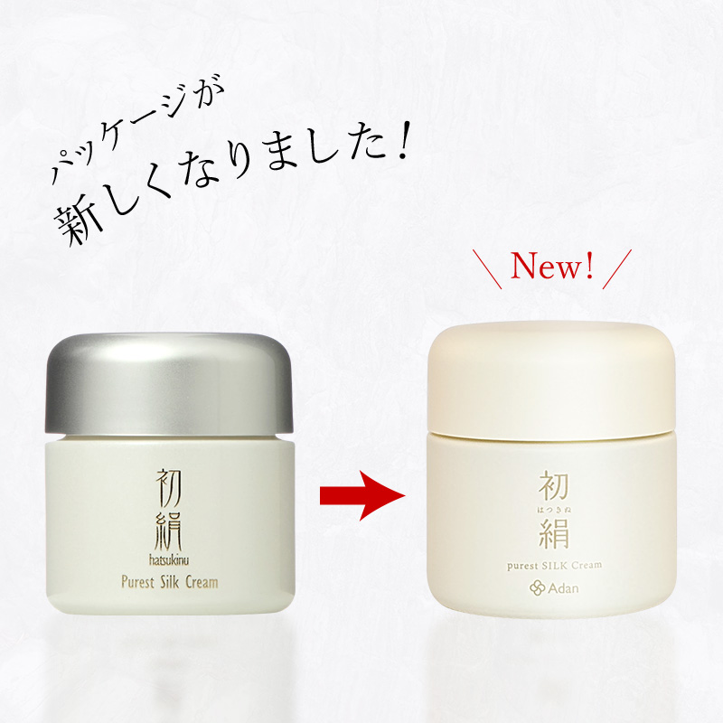 保湿クリーム Adan(アーダン) 日本製 初絹ピュアレストシルククリーム 35g×２個セット  国産シルク主原料 保湿 乾燥肌 敏感肌 | Adan | 05