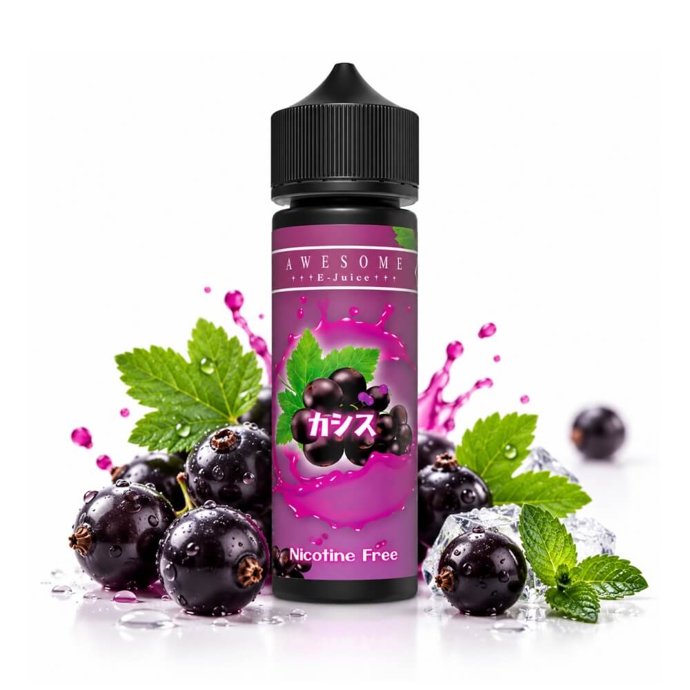電子タバコ リキッド Awesome E-Juice 60ml 全7種 日本製 国産 カシス フルーツ タバコ メンソール ドリンク VAPE ベイプ 禁煙 |  | 02