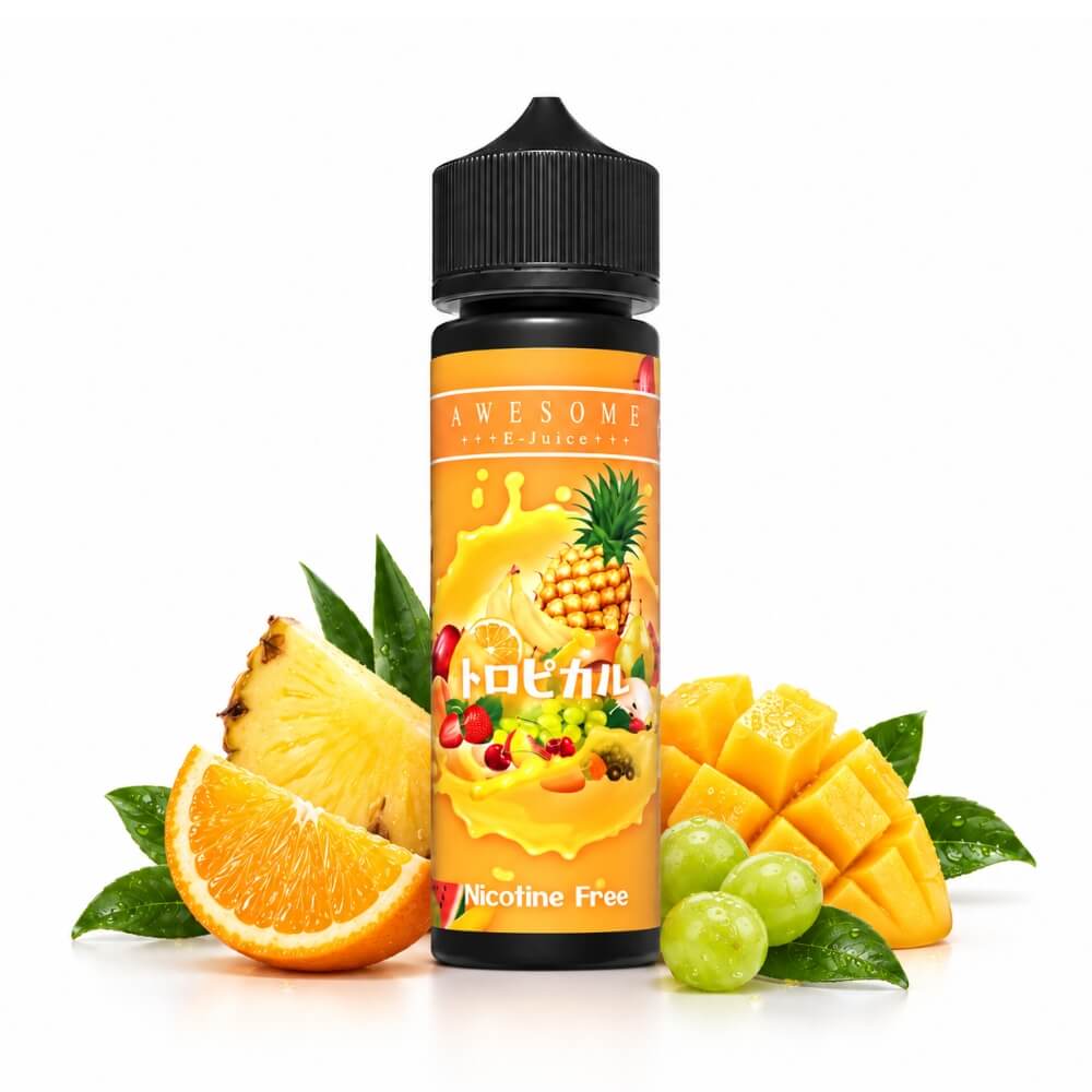 電子タバコ リキッド Awesome E-Juice 60ml 全7種 日本製 国産 カシス フルーツ タバコ メンソール ドリンク VAPE ベイプ 禁煙 |  | 06