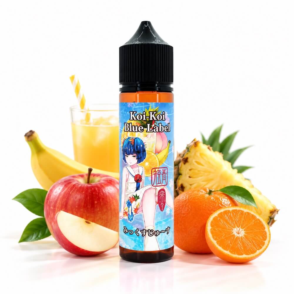 電子タバコ リキッド Koi-Koi 青短赤短 60ml はちみつレモン パイン 抹茶ラテ ミルクティー ラムネソーダ ミックスジュース レモンティー コーラ ベイプ |  | 06
