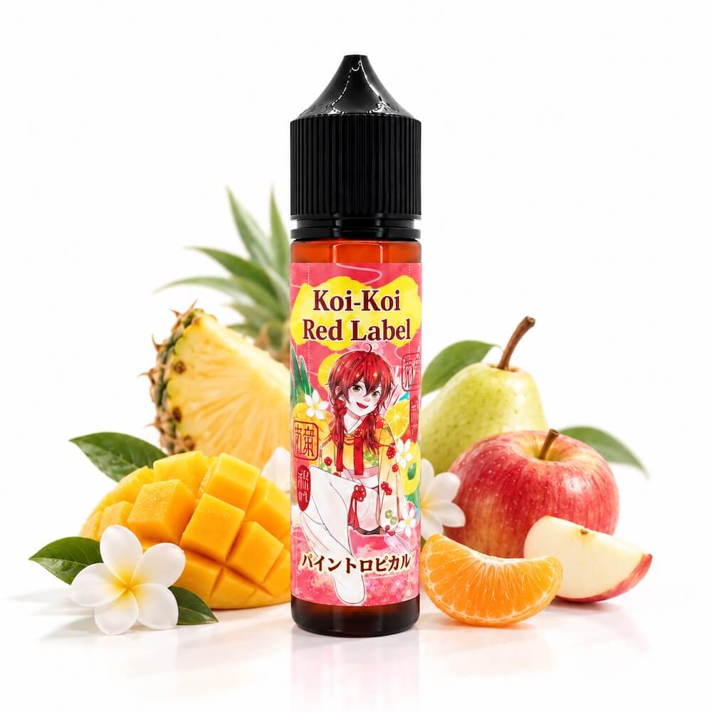 電子タバコ リキッド Koi-Koi 青短赤短 60ml はちみつレモン パイン 抹茶ラテ ミルクティー ラムネソーダ ミックスジュース レモンティー コーラ ベイプ |  | 02