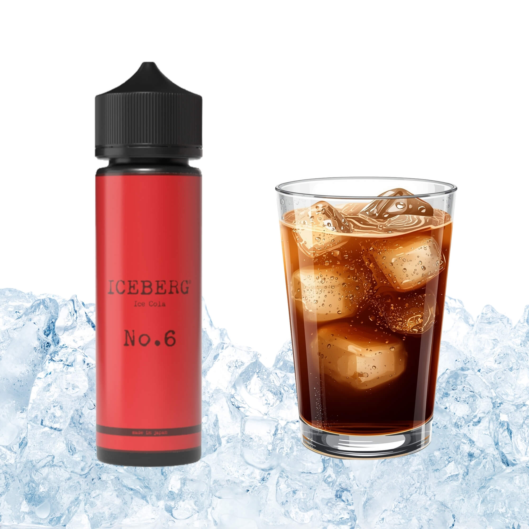 電子タバコ リキッド ICEBERG 60ml 8種 3本セット 日本製 国産 強メンソール アイスバーグ 売上3万本突破 夏 おすすめ ベイプ VAPE 禁煙 爆買 | ICEBERG | 06