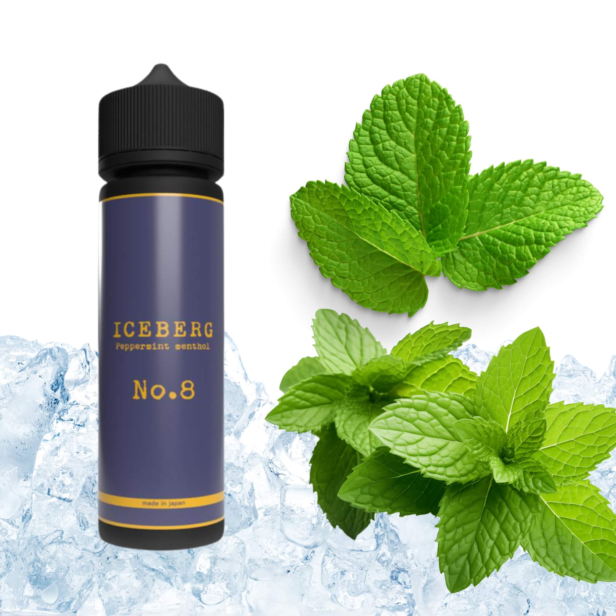 電子タバコ リキッド ICEBERG 60ml 8種 3本セット 日本製 国産 強メンソール アイスバーグ 売上3万本突破 夏 おすすめ ベイプ VAPE 禁煙 爆買 | ICEBERG | 08