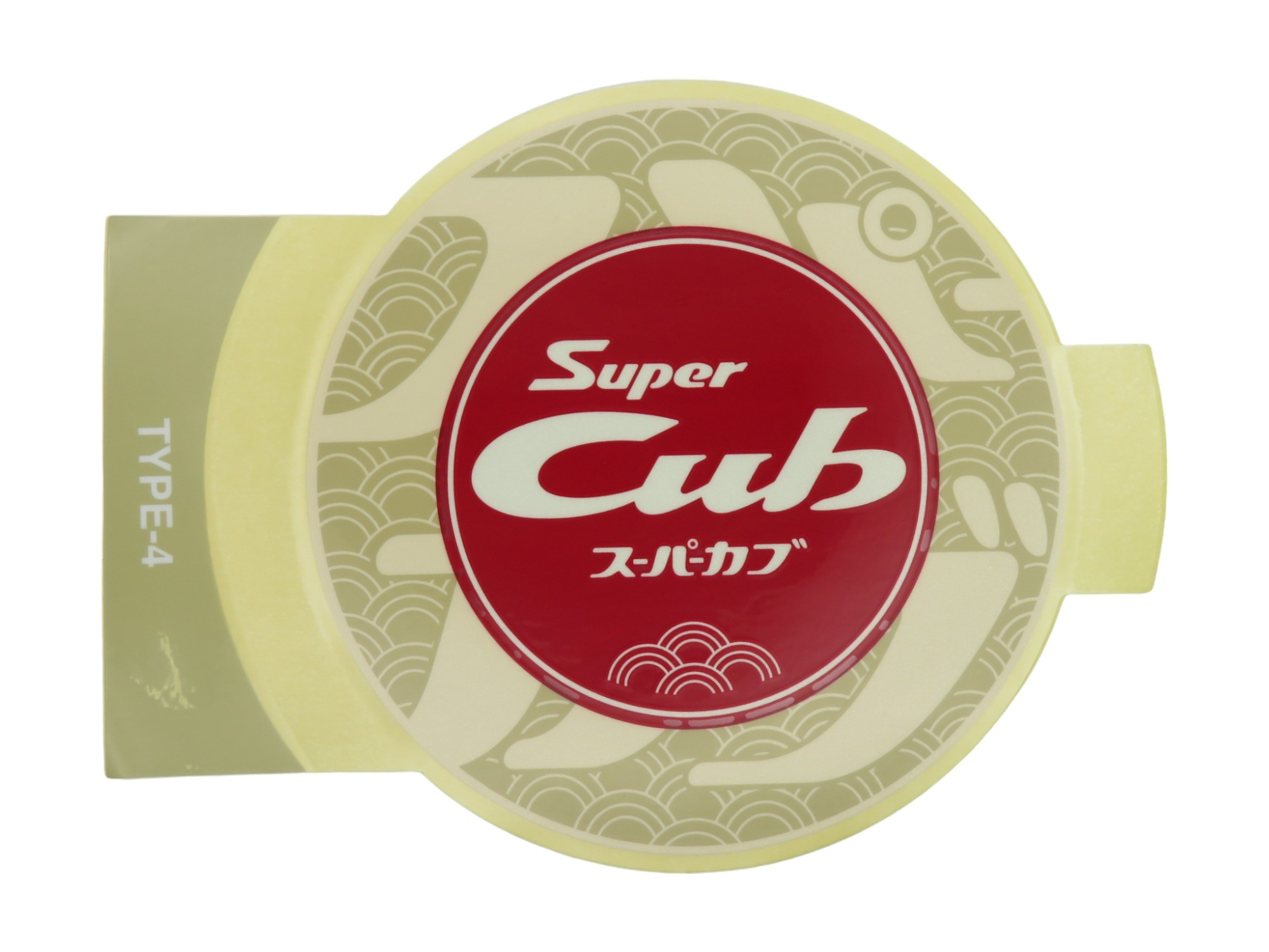 ホンダ 純正 Super Cub スーパーカブ レッグシールド ステッカー 直径9cm 各色 86811-K76-T70｜bezipang｜05