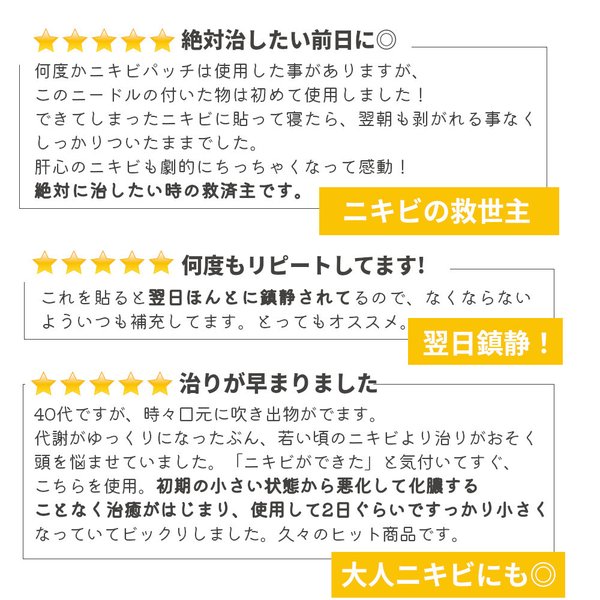 ニキビパッチ 針 マイクロニードル ワンナイトトラブルパッチ 12パッチ にきび 大人ニキビ ニードル 韓国コスメ 日本特許取得  :lav0005:Bコネクション - 通販 - Yahoo!ショッピング