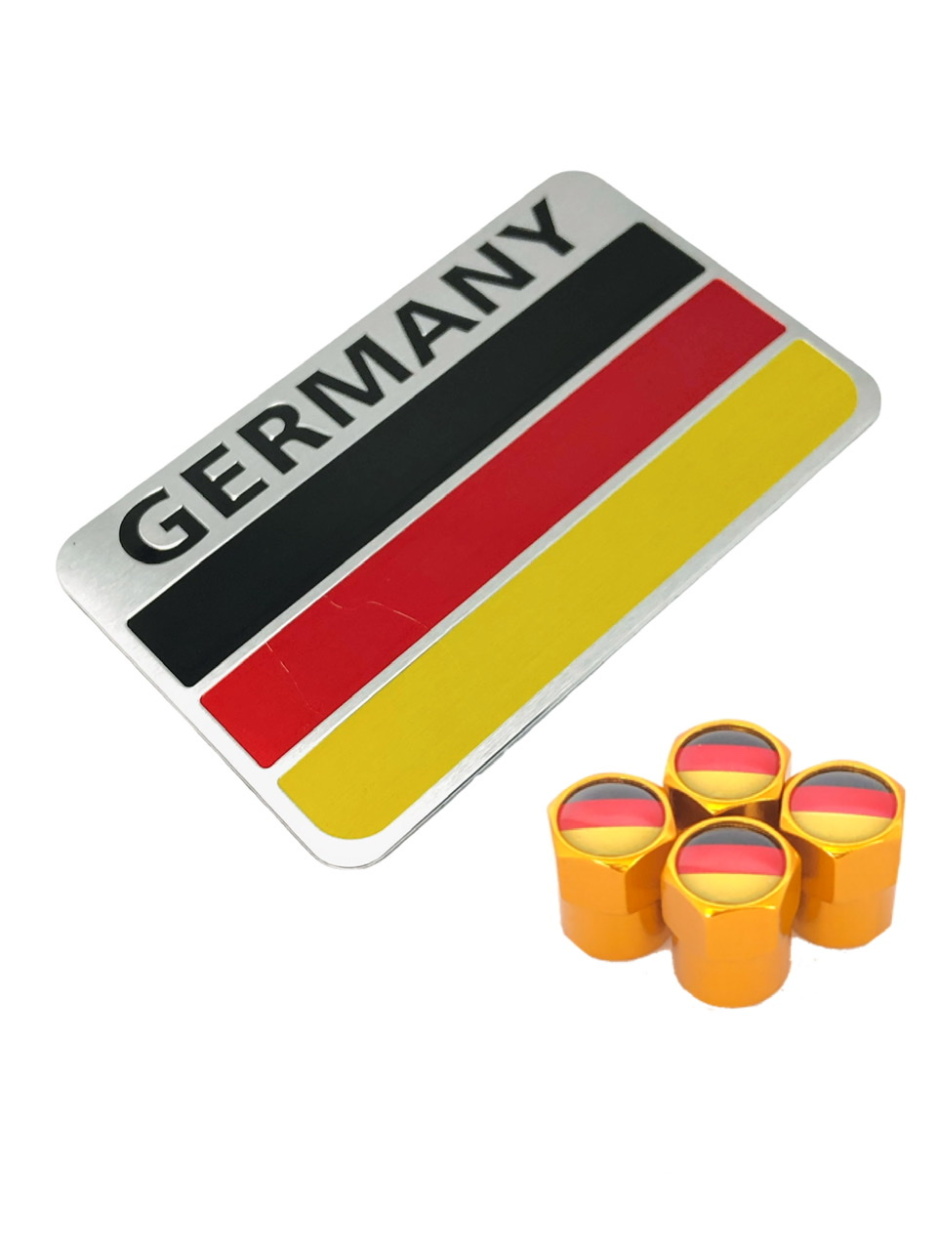 D ドイツ 国旗 選べるバルブキャップカラー! フェンダー エンブレム シール ステッカー VW フォルクスワーゲン GTI｜bgr-hyogo｜05