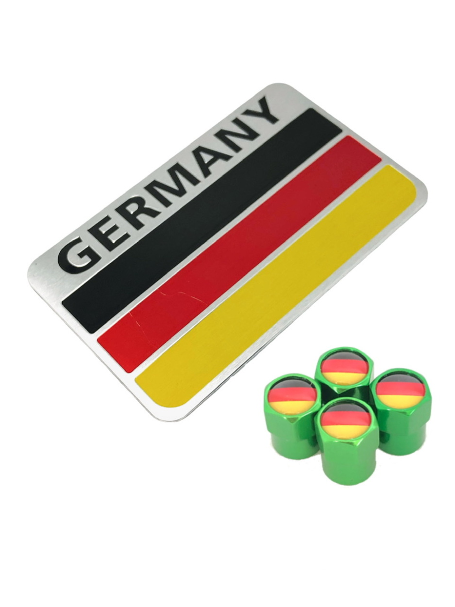 D ドイツ 国旗 選べるバルブキャップカラー! フェンダー エンブレム シール ステッカー VW フォルクスワーゲン GTI｜bgr-hyogo｜04