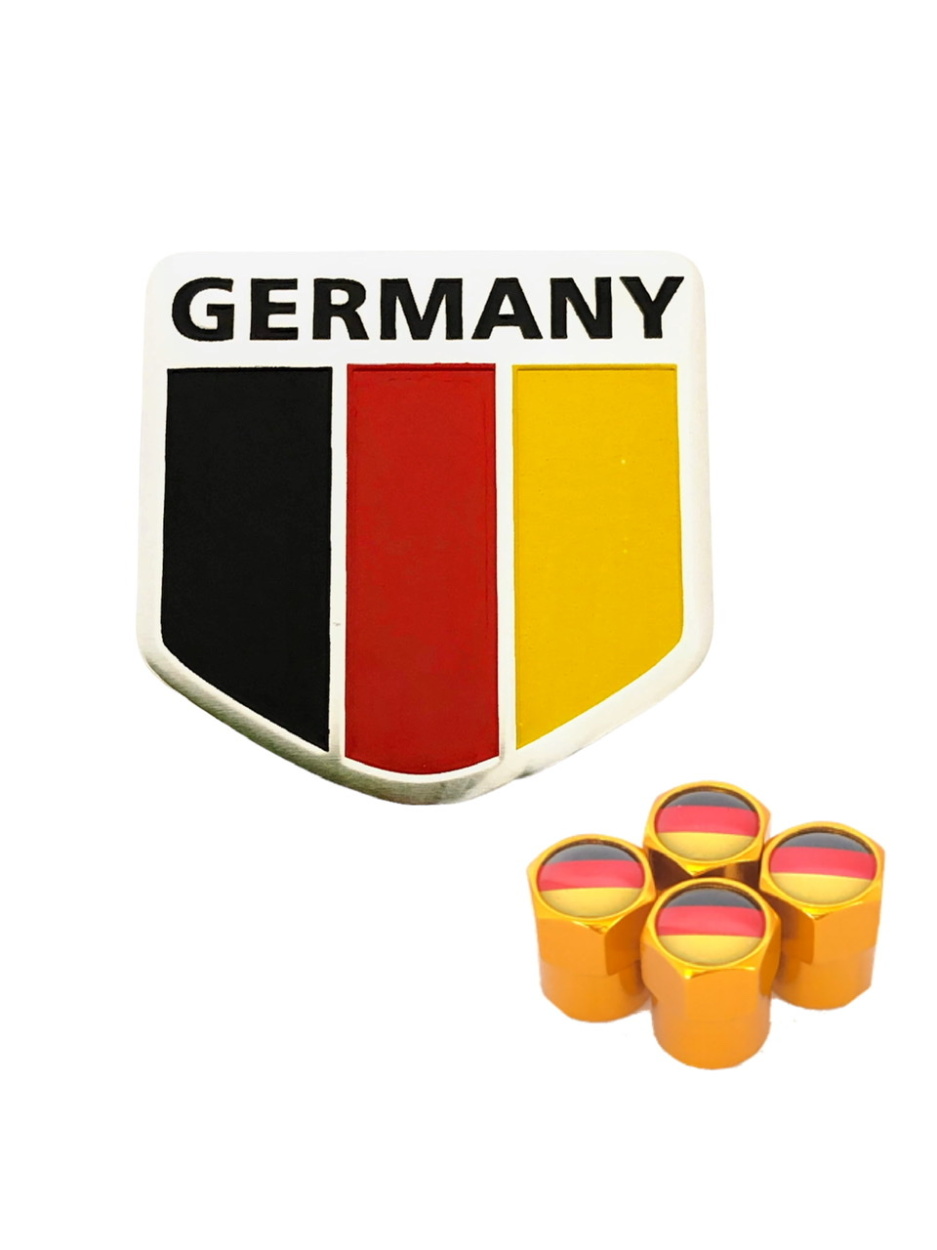 I  ドイツ 国旗 選べるバルブキャップカラー! フェンダー エンブレム シール ステッカー VW フォルクスワーゲン GTI｜bgr-hyogo｜05