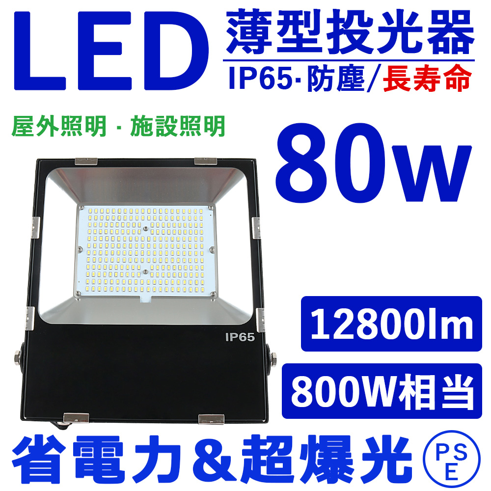 4台セット」超薄型LED投光器 投光機 LED照明器具 吊下げタイプ 作業灯