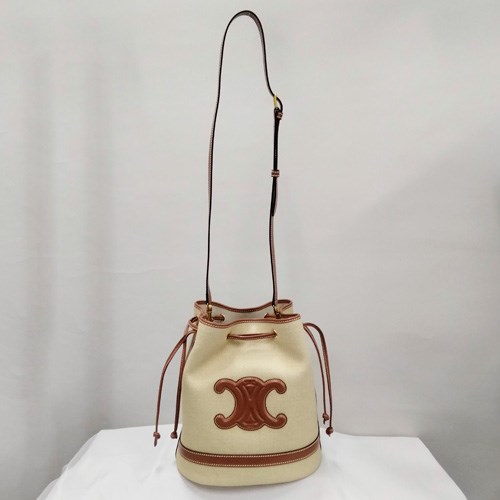 【ss様】リバティ　ショルダーバッグ　Lサイズ　セリーヌウォールナッツ s-musee_361114020