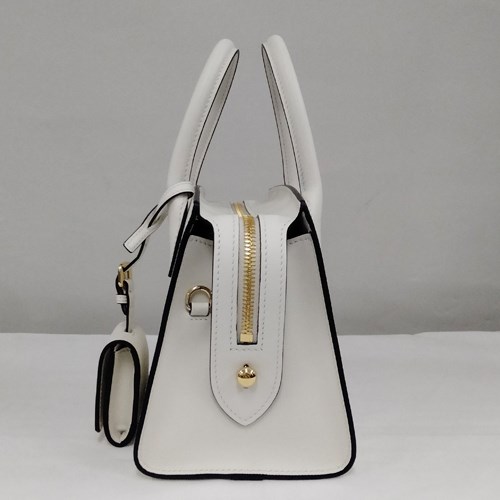 【BONUS ストア+5％】【訳あり】プラダ SAFFIANO CUIR MONOCHROME BAG レディース ホワイト 1BA2692ERX PRADA｜bianca-rose｜03