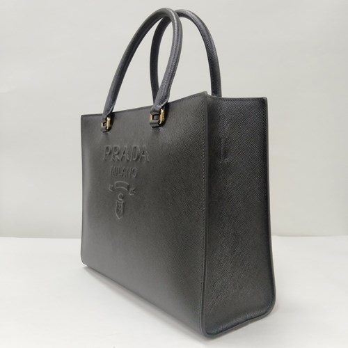 【BONUS ストア+5％】プラダ Medium Saffiano leather bag ミディアム レザー ハンドバッグ レディース ブラック1BA337NZV PRADA｜bianca-rose｜03