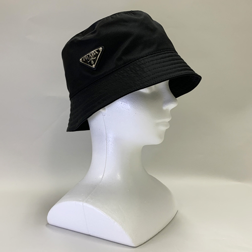 PRADA（プラダ） Re-Nylon バケットハット Mサイズ レディース
