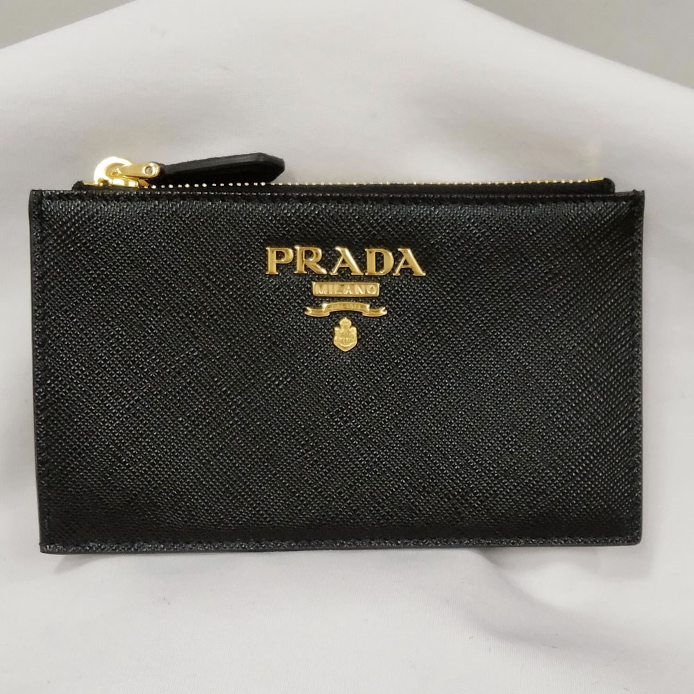 《Max1万円off＆P10》プラダ 小物 サフィアーノレザー カードホルダー レディース ブラッ ク レッド ベージュ 1MC086QWA PRADA | PRADA | 01