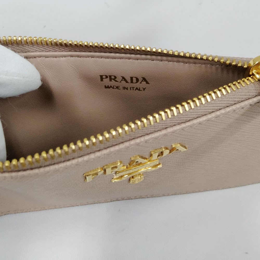 【BONUS STORE+5％】プラダ 小物 サフィアーノレザー カードホルダー レディース ブラッ ク レッド ベージュ 1MC086QWA PRADA｜bianca-rose｜10