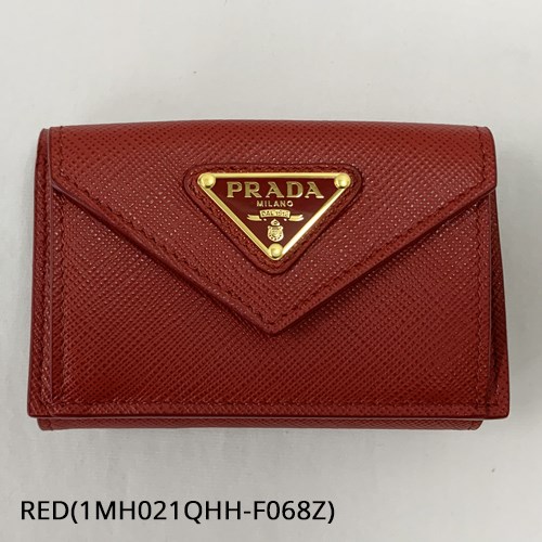 PRADA プラダ サフィアーノトライアングル 財布 レディース
