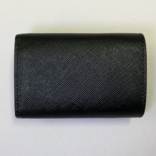 美品☆PRADA プラダ 三つ折り財布 1MH021 トライアングル ベージュ PRADA プラダ 三つ折財布 ベージュ レザー 1MH021 【436