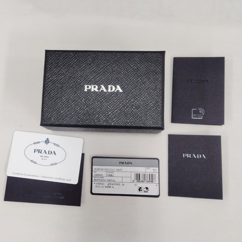 PRADA（プラダ） サフィアーノレザー 財布 三つ折り レディース ピンク