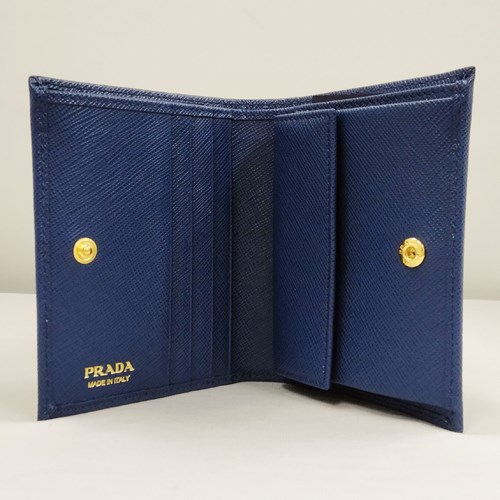 PRADA（プラダ） サフィアーノレザー 二つ折り財布 レディース