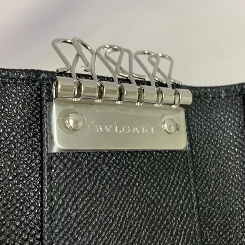 BVLGARI（ブルガリ） 財布 282234 レザー カーフ ブラック ギフト