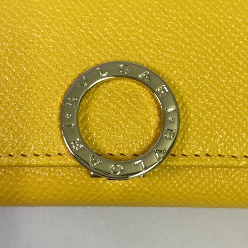 BVLGARI（ブルガリ） キーケース レザー ロゴクリップ キーホルダー