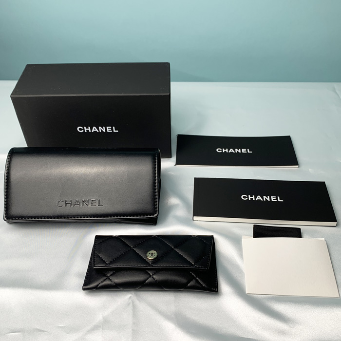 CHANEL 【訳あり1】シャネル サングラス チェーン付き スクエア