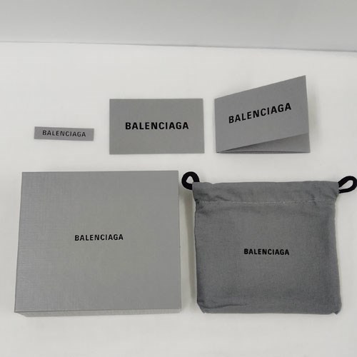 【GINGER掲載商品】 BALENCIAGA バレンシアガ 折り財布 CASH SQUARE FOLDED COIN 小物