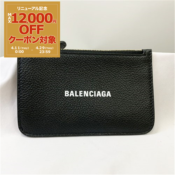 バレンシアガ 財布 小物 カードケース キャッシュ コインケース ブラック メンズ レディース 訳あり 6371301IZIM BALENCIAGA :6371301IZIM O:インポートショップBianca rose