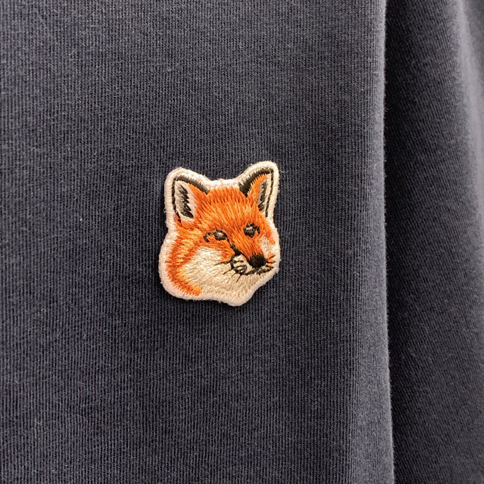 メゾンキツネ Tシャツ 半袖 人気 シンプル FOX HEAD PATCH Tシャツ メンズ 多色 AM00103KJ0008 MAISON KITSUNE MAISON KITSUNE メゾンキツネ Tシャツ 半袖 人気 シンプル FOX