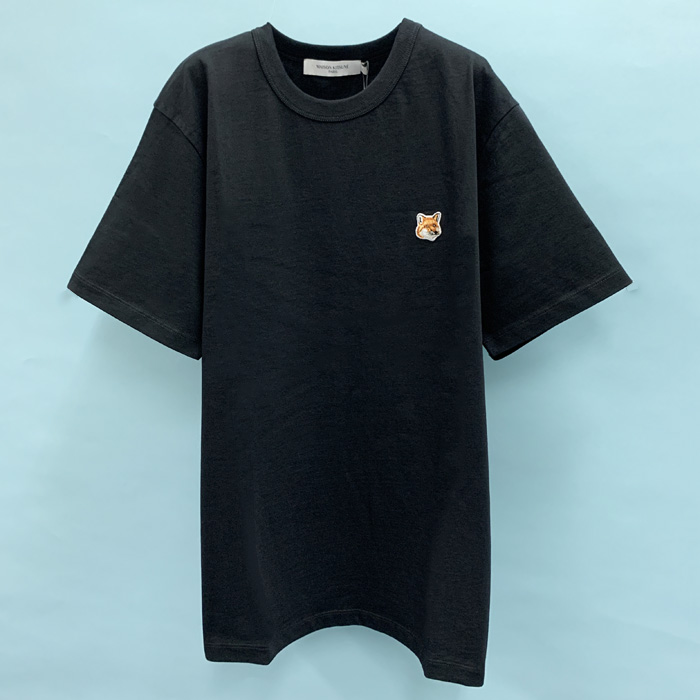 メゾンキツネ Tシャツ 半袖 人気 シンプル FOX HEAD PATCH Tシャツ メンズ 多色 AM00103KJ0008 MAISON KITSUNE MAISON KITSUNE メゾンキツネ Tシャツ 半袖 人気 シンプル FOX