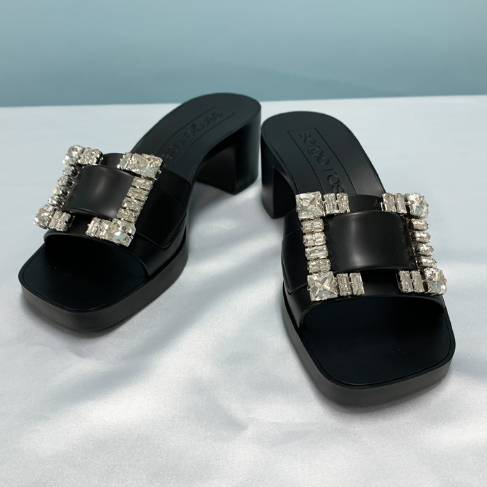 【爆買】セルジオロッシSR JELLY サンダル ミュール 40mm ブラック レディース B07210MFL172 SERGIO ROSSIの画像