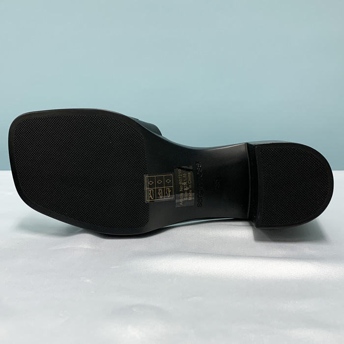 【爆買】セルジオロッシSR JELLY サンダル ミュール 40mm ブラック レディース B07210MFL172 SERGIO ROSSIの画像