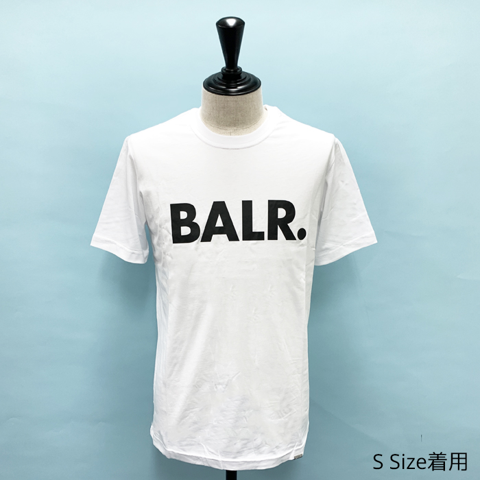 BALR. ボーラー Tシャツ BRAND STRAIGHT メンズ ブラック