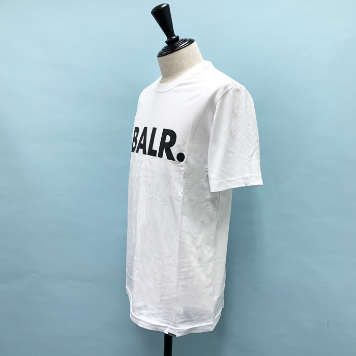 【BONUS ストア+5％】ボーラー Tシャツ 2022 新作 BRAND STRAIGHT メンズ ブラック ホワイト B11121048 BALR｜bianca-rose｜15