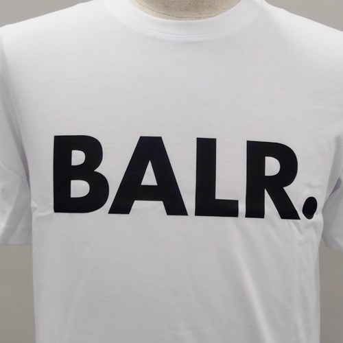 【BONUS ストア+5％】ボーラー Tシャツ 2022 新作 BRAND STRAIGHT メンズ ブラック ホワイト B11121048 BALR｜bianca-rose｜17