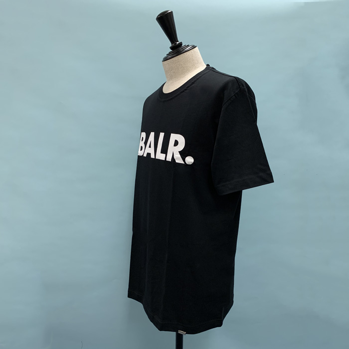 Tシャツ・カットソー BALR TOP (B11121048 102) BALR. ボーラー Tシャツ BRAND STRAIGHT メンズ ブラック