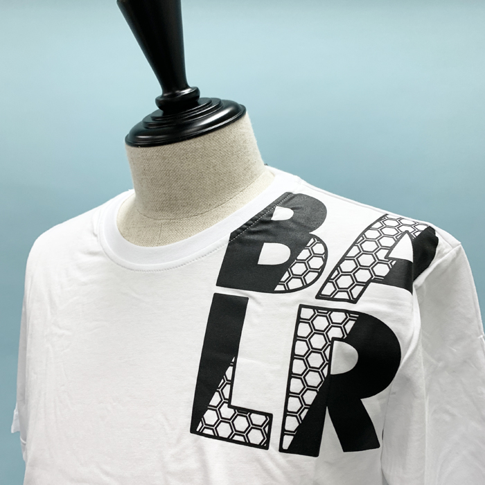 BALR. ボーラー Tシャツ 半袖 HEX STRIPE REGULAR FIT T-SHIRT