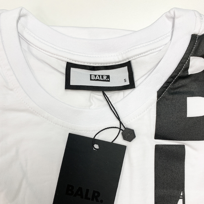 BALR. ボーラー Tシャツ 半袖 HEX STRIPE REGULAR FIT T-SHIRT