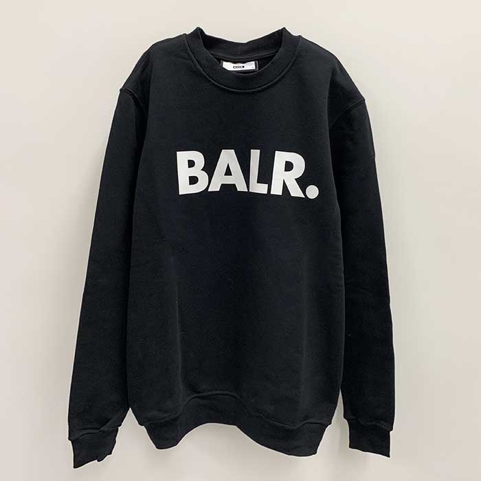 BALR.（ボーラー） スウェット トレーナー Brand Straight Crew Neck 