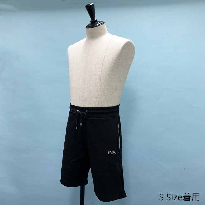 【母の日】ボーラー Q-SERIES REGULAR FIT SHORTS ショートパンツ メンズ ブラック B1431.1061 B14311061 BALR. ハーフパンツ 短パン_3