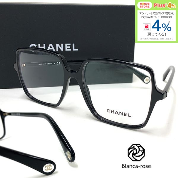 CHANEL（シャネル） サングラス 3448 スクエア ブラック レディース