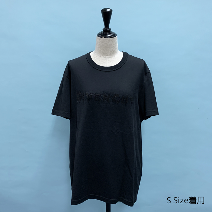 ジバンシィ Tシャツ 半袖 レディースコットンTシャツ レディース ブラック BW707Z3Z4D GIVENCHY ジバンシー Tシャツ レディース 半袖 GIVENCHY BW707Y (GIVENCHY