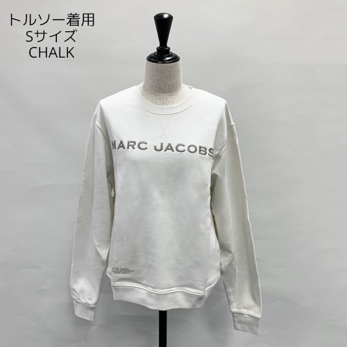 マークジェイコブス スウェット THE SWEATSHIRT クルーネック 長袖 ロゴ刺繍 2色 レディース C604C05PF21 MARC JACOBS MARC JACOBS マークジェイコブス スウェット THE SWEATSHIRT