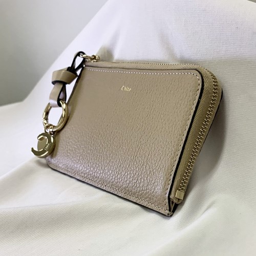 ☆Chloe☆Alphabet ジップカードケース Chloe クロエ ジップカードケース Alphabet カードホルダー