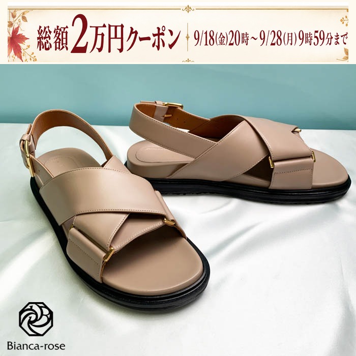 MARNI（マルニ） サンダル FBMS005201P3614 レザー レディース