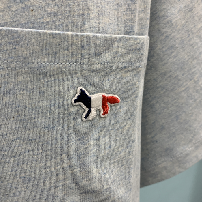 (メゾンキツネ) Tricolor Fox Tシャツ FM00120KJ0010 Amazon | [メゾンキツネ] トリコロール フォックス パッチ